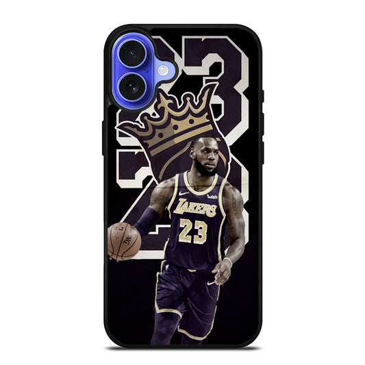 LEBRON JAMES KING iPhone 16 Case Cover