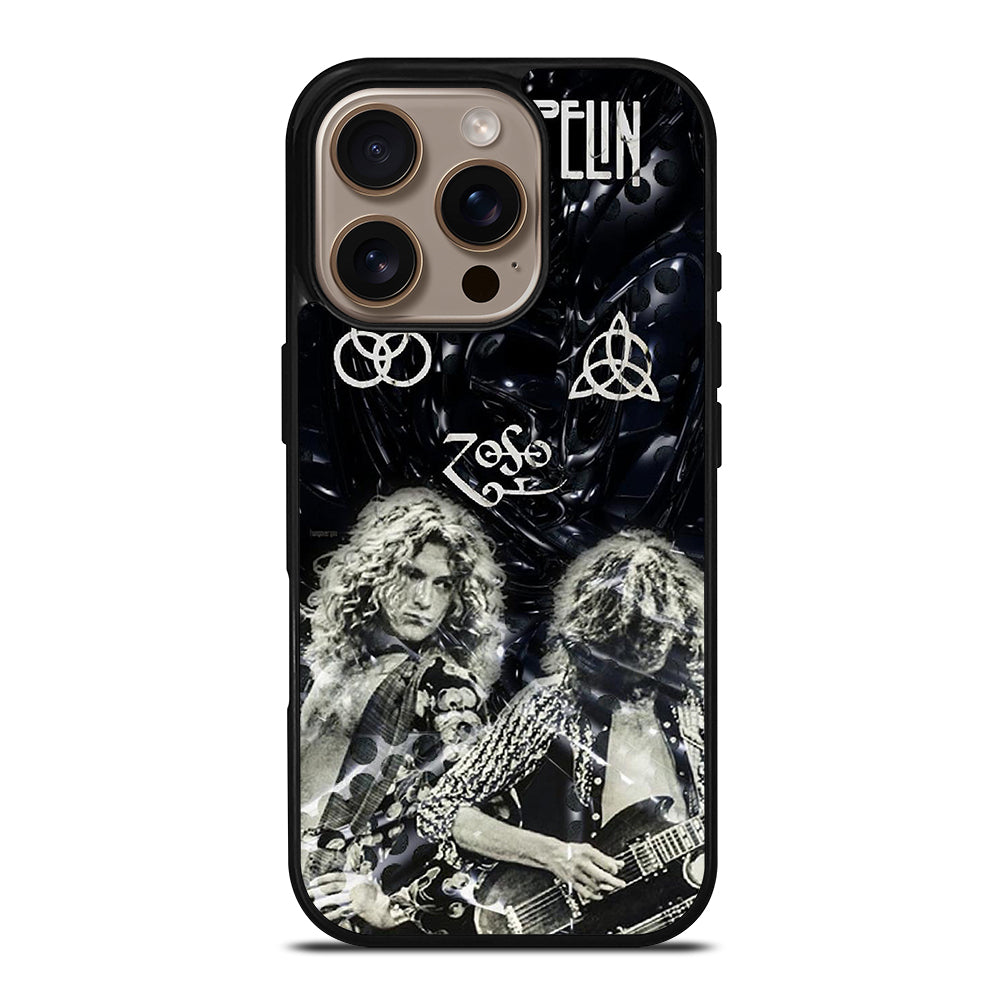 LED ZEPPELIN ROCK BAND iPhone 16 Pro Case Cover