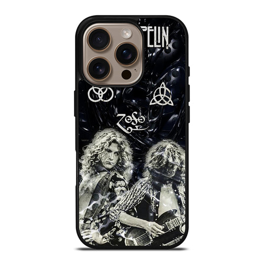 LED ZEPPELIN ROCK BAND iPhone 16 Pro Case Cover