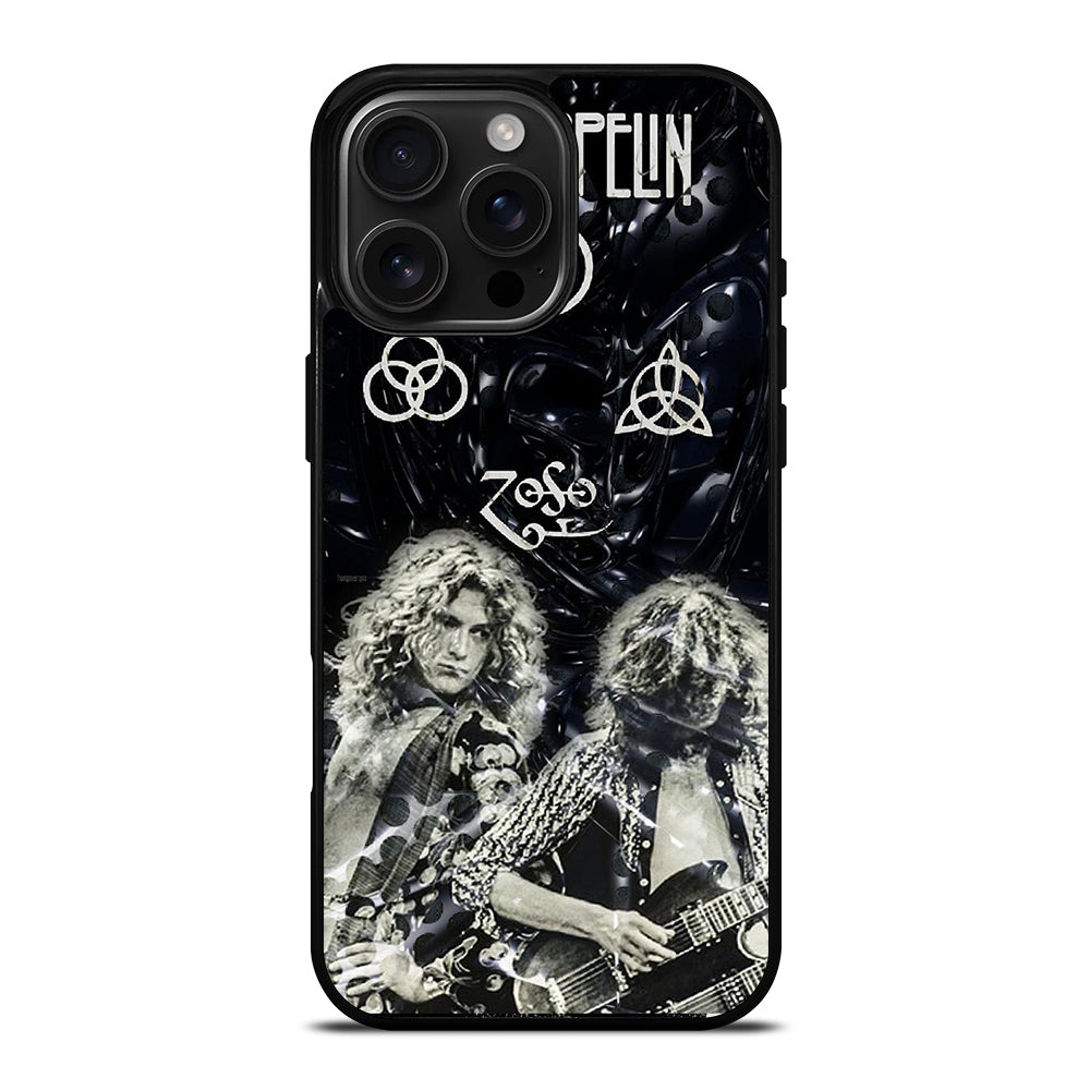 LED ZEPPELIN ROCK BAND iPhone 16 Pro Max Case Cover