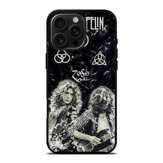 LED ZEPPELIN ROCK BAND iPhone 16 Pro Max Case Cover