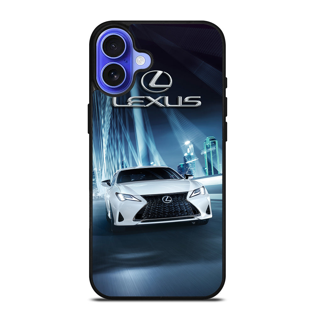 LEXUS WHITE CAR iPhone 16 Case Cover