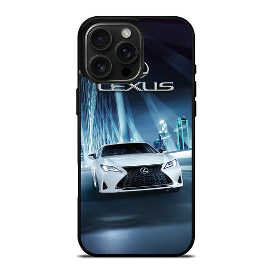 LEXUS WHITE CAR iPhone 16 Pro Max Case Cover