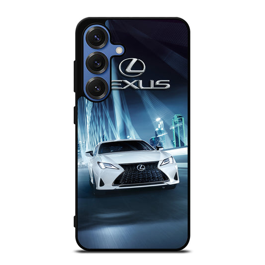 LEXUS WHITE CAR Samsung Galaxy S25 Case Cover