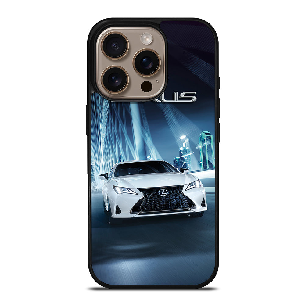 LEXUS WHITE CAR iPhone 16 Pro Case Cover