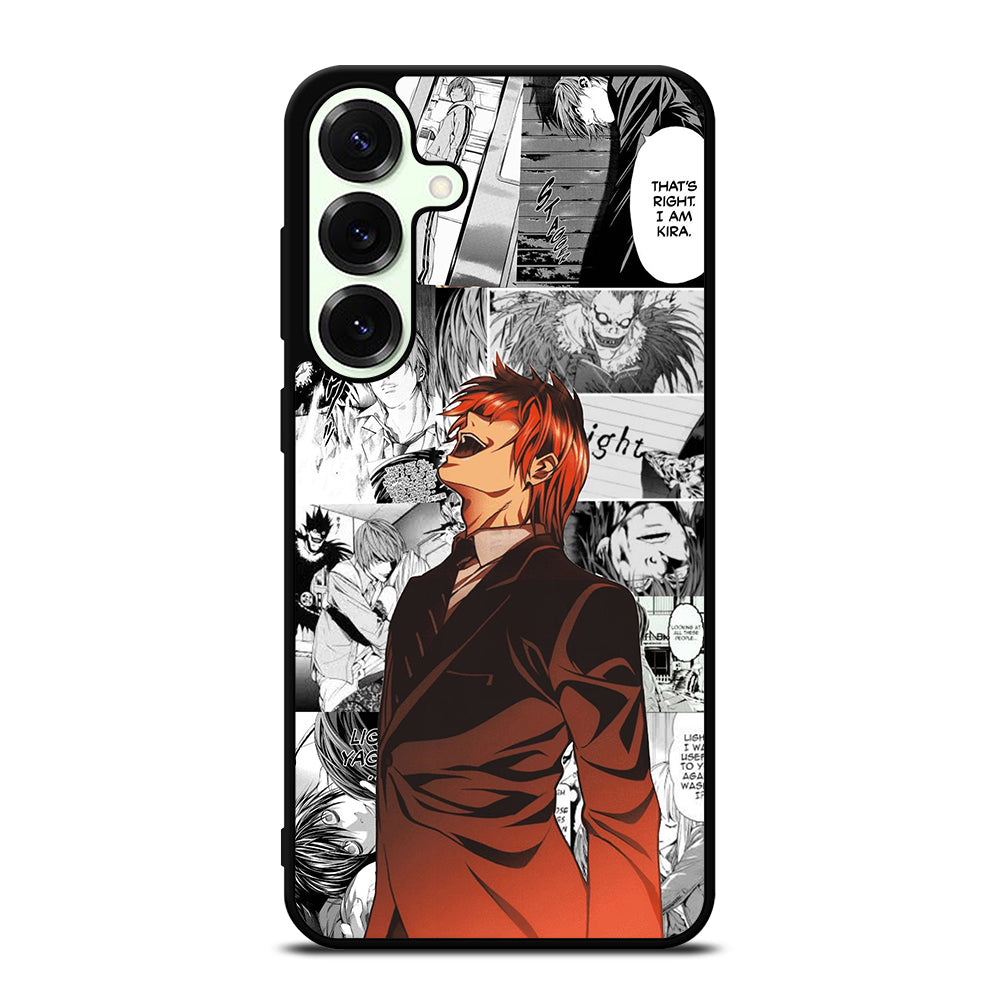 LIGHT YAGAMI DEATH NOTE COMIC Samsung Galaxy S25 Plus Case Cover