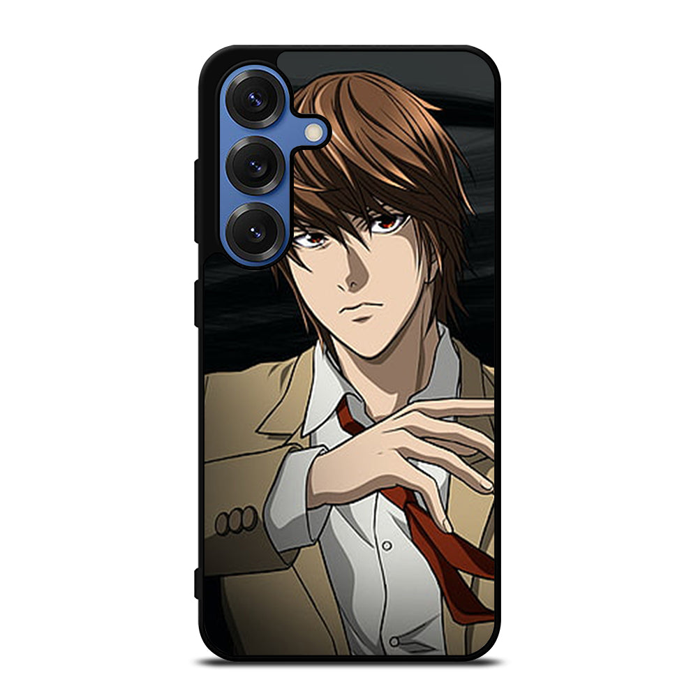 LIGHT YAGAMI DEATH NOTE MANGA Samsung Galaxy S25 Case Cover