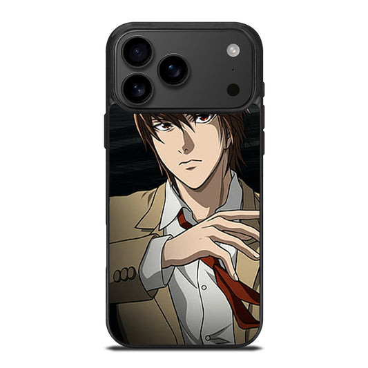 LIGHT YAGAMI DEATH NOTE MANGA iPhone 17 Pro Max Case Cover