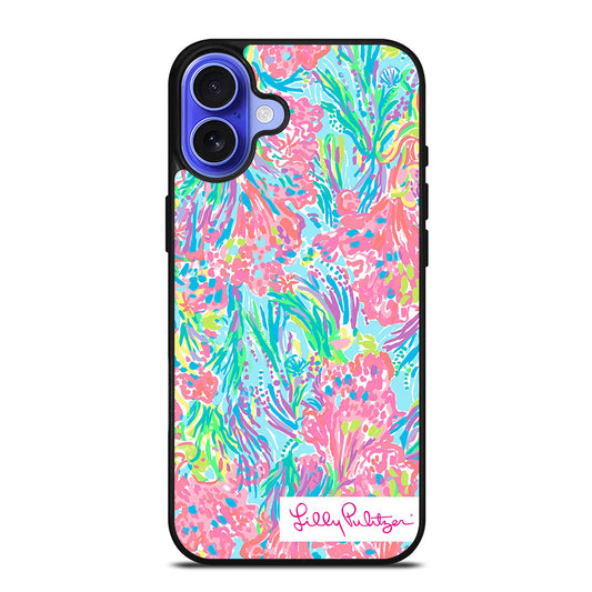 LILLY PULITZER PALM BEACH CORAL iPhone 16 Case Cover