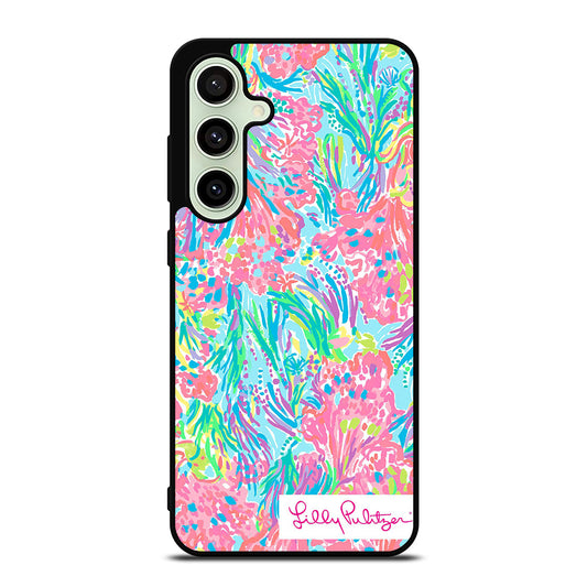 LILLY PULITZER PALM BEACH CORAL Samsung Galaxy S24 FE Case Cover