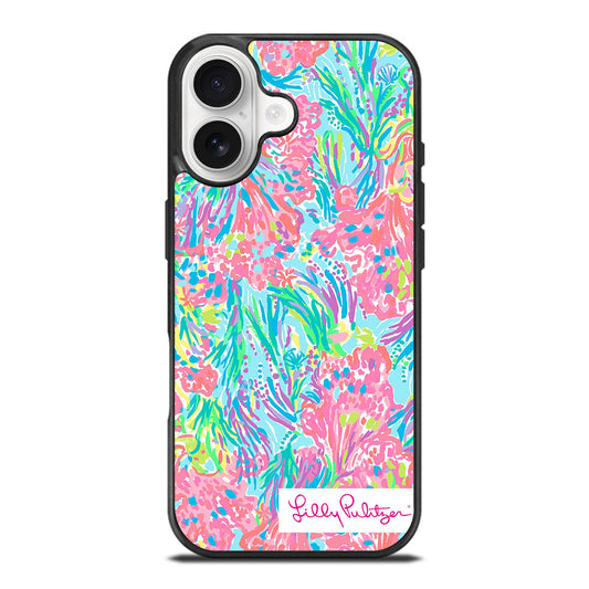 LILLY PULITZER PALM BEACH CORAL iPhone 17 Case Cover