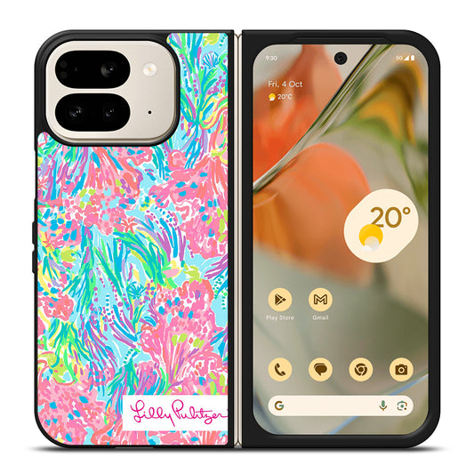 LILLY PULITZER PALM BEACH CORAL Google Pixel 9 Pro Fold Case Cover