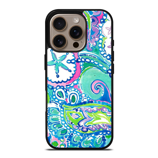 LILLY PULITZER PATTERN iPhone 16 Pro Case Cover