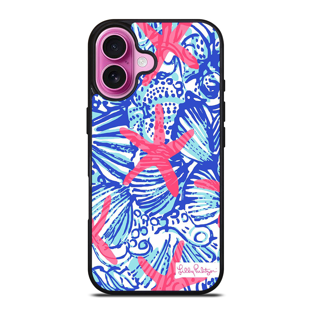 LILLY PULITZER SHE SHE SHELL iPhone 16 Plus Case Cover