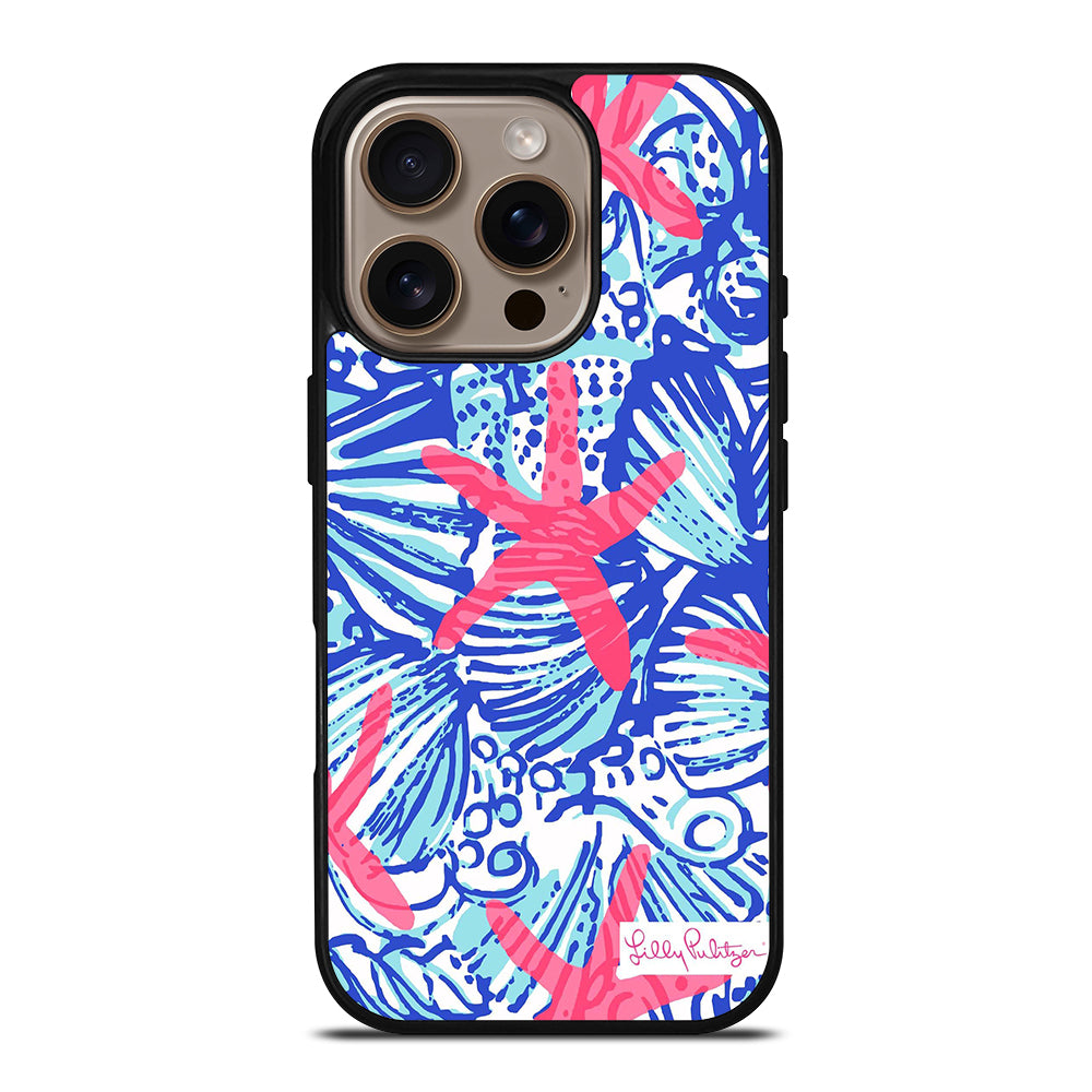 LILLY PULITZER SHE SHE SHELL iPhone 16 Pro Case Cover