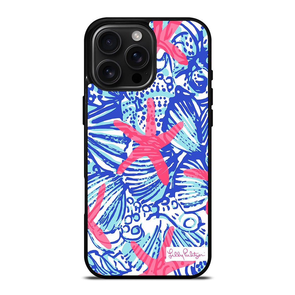 LILLY PULITZER SHE SHE SHELL iPhone 16 Pro Max Case Cover