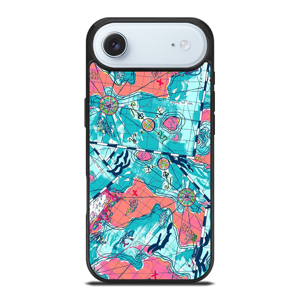 LILLY PULITZER WORLD MAPS iPhone Air Case Cover