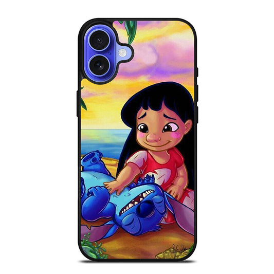 LILO AND STITCH ART iPhone 16 Case Cover