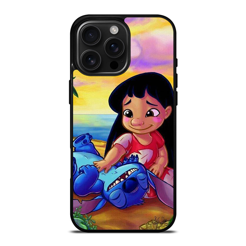 LILO AND STITCH ART iPhone 16 Pro Max Case Cover