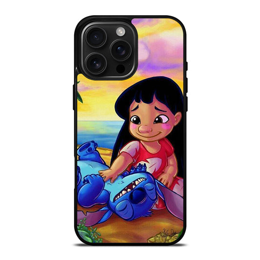 LILO AND STITCH ART iPhone 16 Pro Max Case Cover