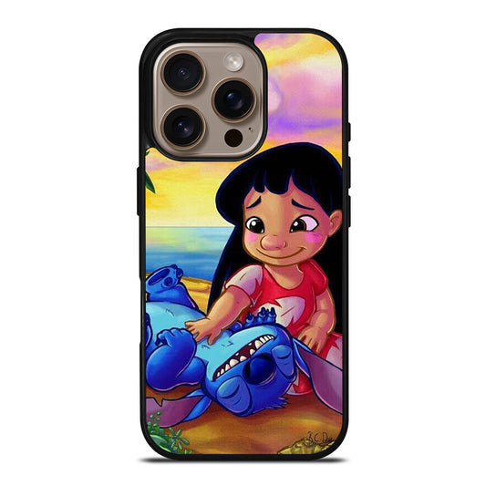 LILO AND STITCH ART iPhone 16 Pro Case Cover