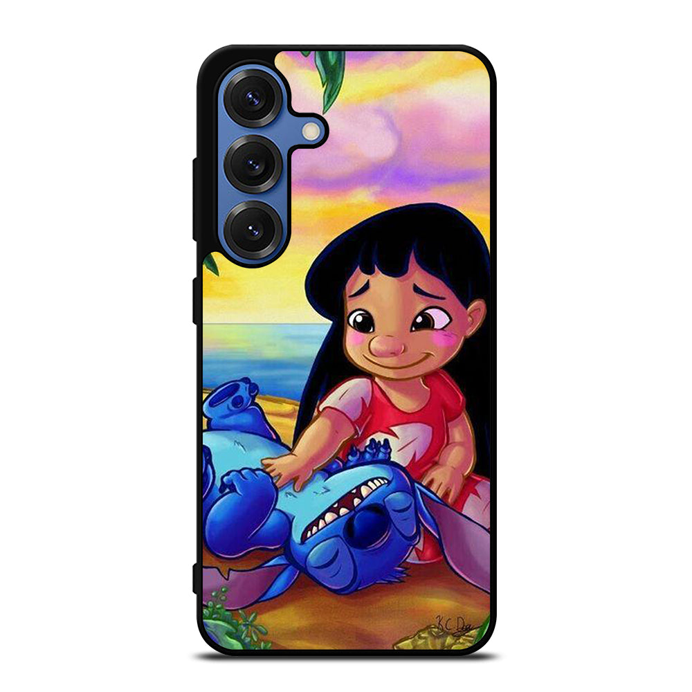 LILO AND STITCH ART Samsung Galaxy S25 Case Cover