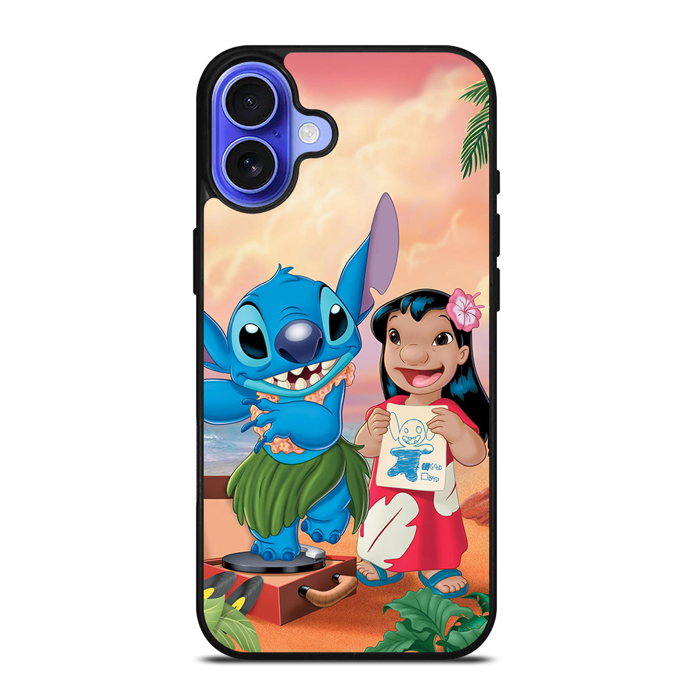 LILO AND STITCH CARTOON iPhone 16 Case Cover