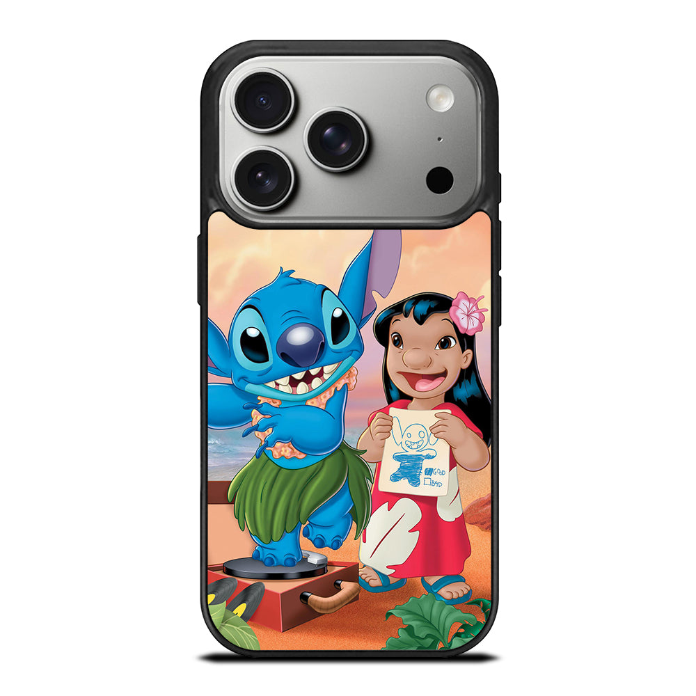 LILO AND STITCH CARTOON iPhone 17 Pro Case Cover