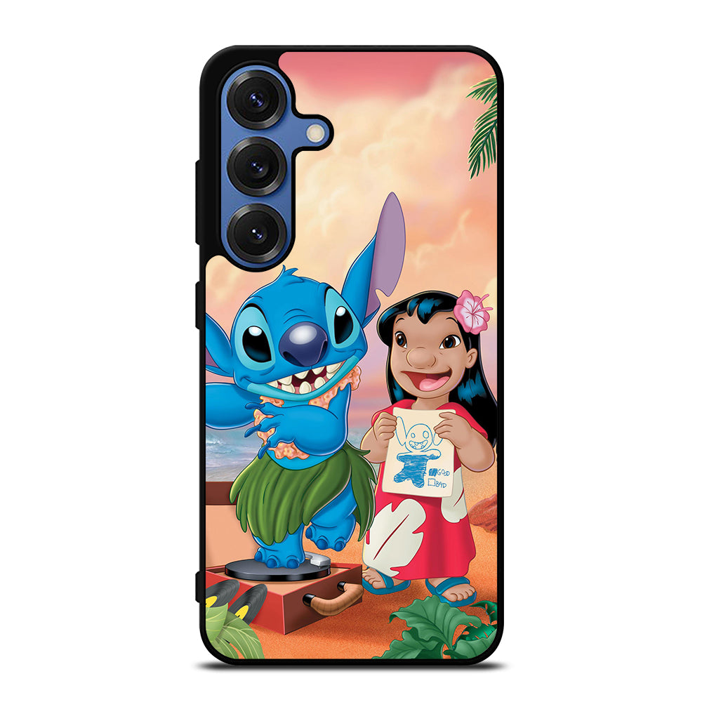 LILO AND STITCH CARTOON Samsung Galaxy S25 Case Cover