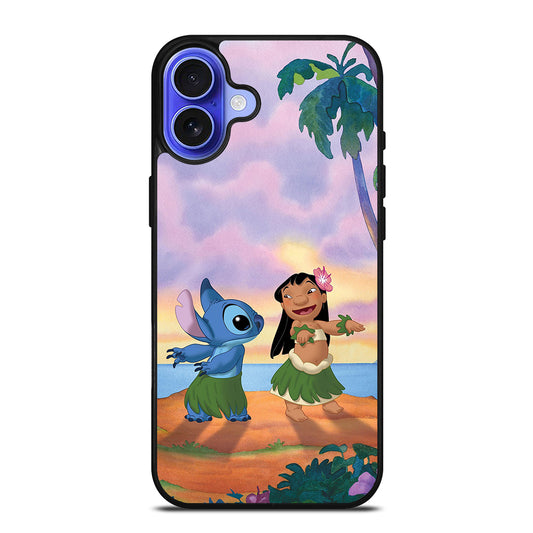 LILO AND STITCH DANCE iPhone 16 Case Cover