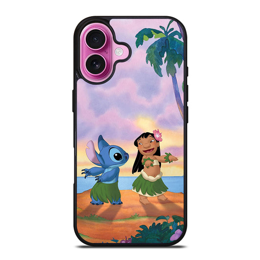 LILO AND STITCH DANCE iPhone 16 Plus Case Cover