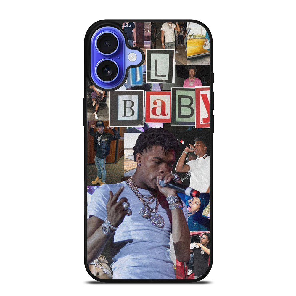 LIL BABY RAPPER COLLAGE iPhone 16 Case Cover