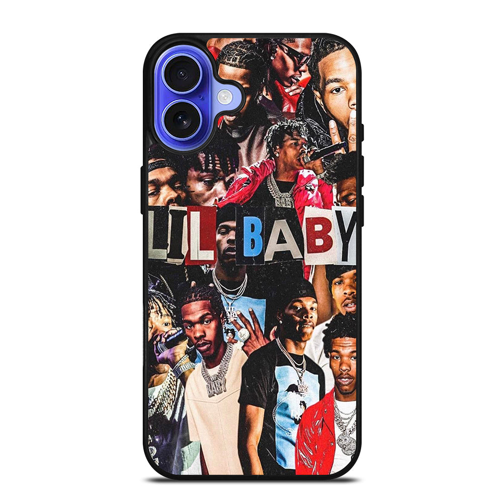 LIL BABY RAPPER COLLAGE 2 iPhone 16 Case Cover