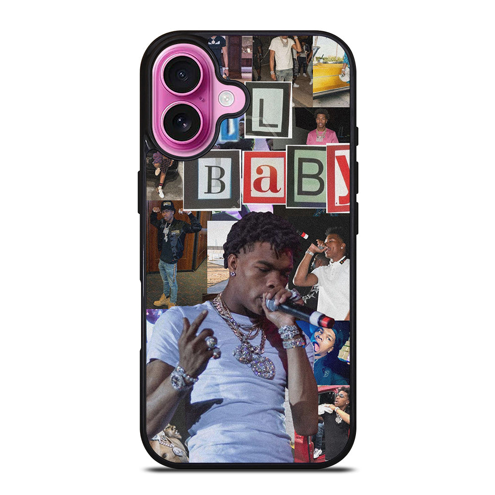 LIL BABY RAPPER COLLAGE iPhone 16 Plus Case Cover