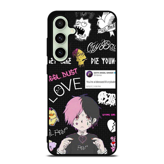 LIL PEEP RAPPER CARTOON Samsung Galaxy S24 FE Case Cover