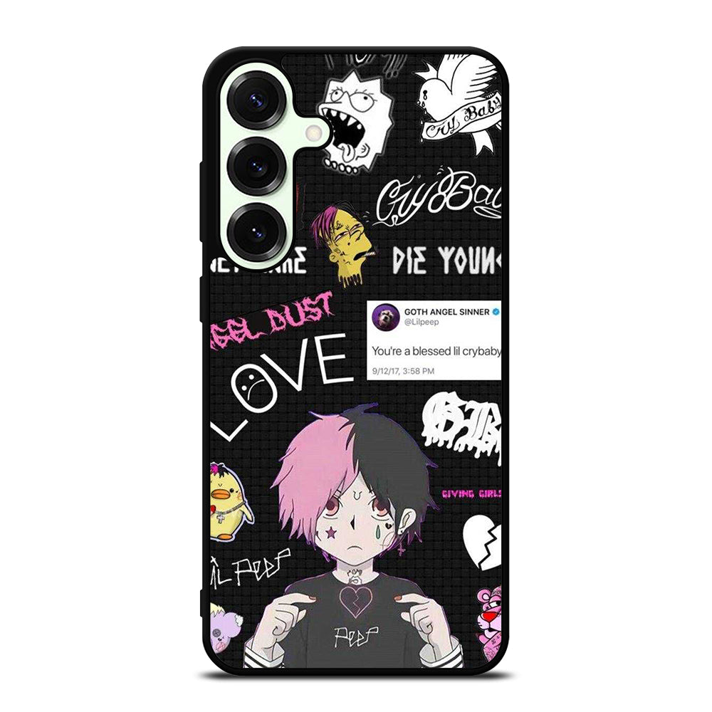 LIL PEEP RAPPER CARTOON Samsung Galaxy S25 Plus Case Cover