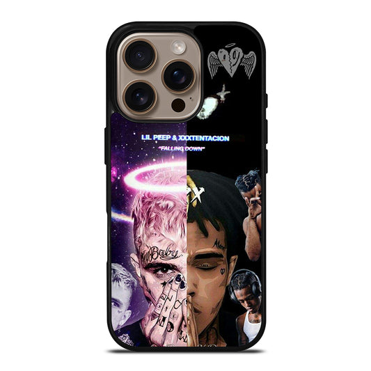 LIL PEEP X JUICE WRLD XXTENTACION RAPPER iPhone 16 Pro Case Cover
