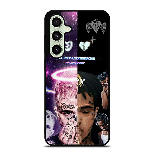 LIL PEEP X JUICE WRLD XXTENTACION RAPPER Samsung Galaxy S24 FE Case Cover