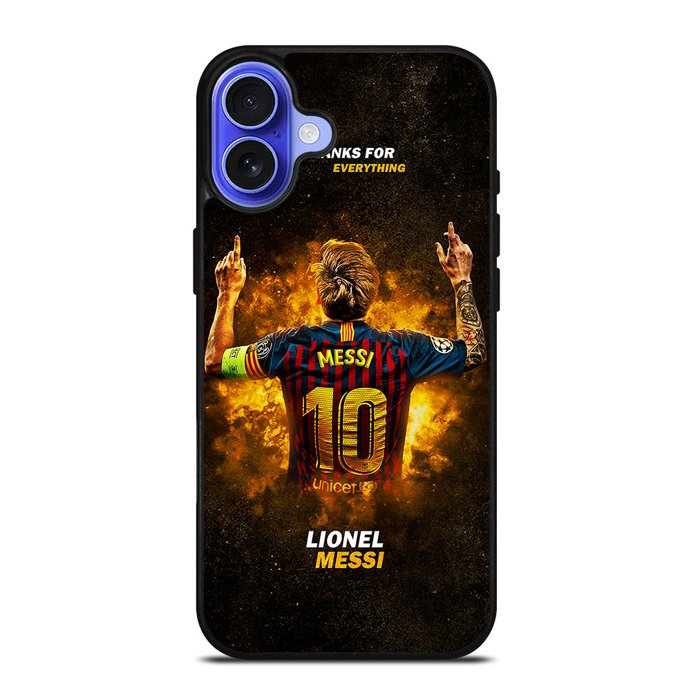 LIONEL MESSI 10 FCB 1 iPhone 16 Case Cover