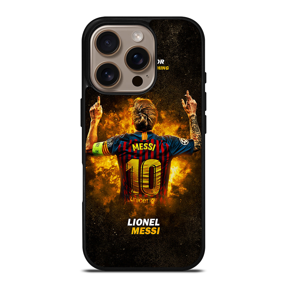 LIONEL MESSI 10 FCB 1 iPhone 16 Pro Case Cover