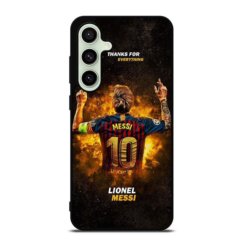 LIONEL MESSI 10 FCB 1 Samsung Galaxy S24 FE Case Cover