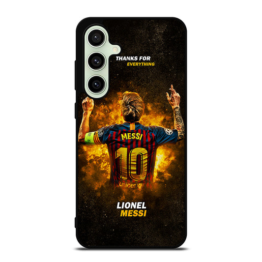 LIONEL MESSI 10 FCB 1 Samsung Galaxy S24 FE Case Cover