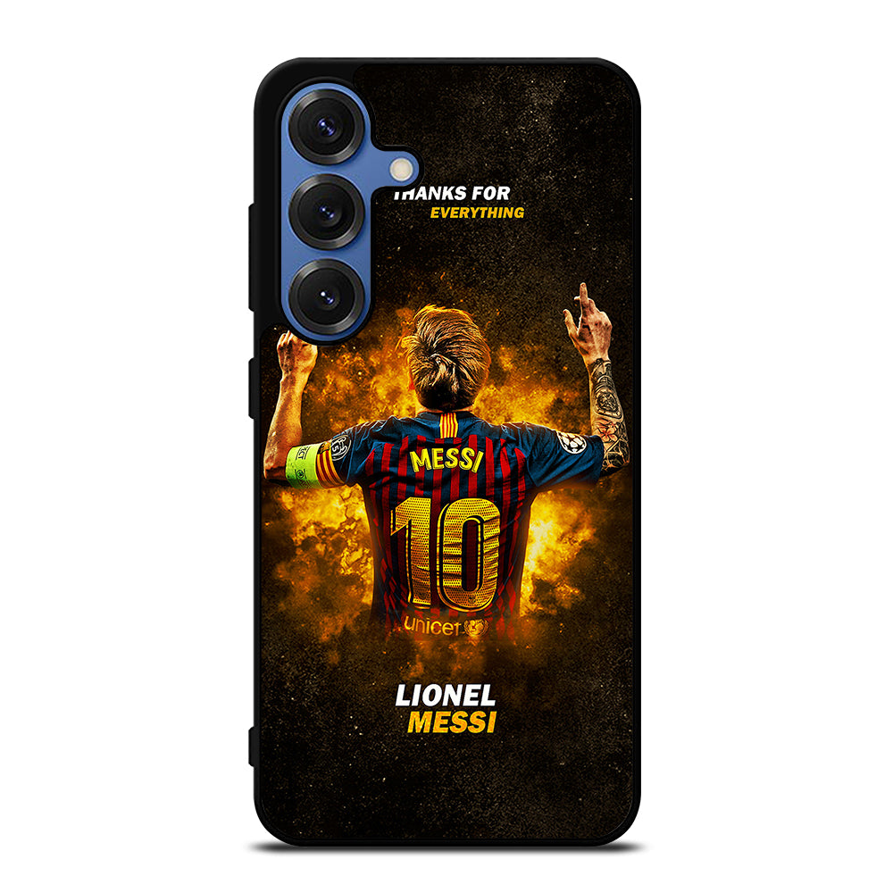 LIONEL MESSI 10 FCB 1 Samsung Galaxy S25 Case Cover