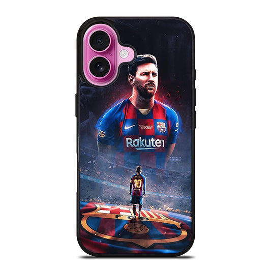LIONEL MESSI 10 FCB 3 iPhone 16 Plus Case Cover