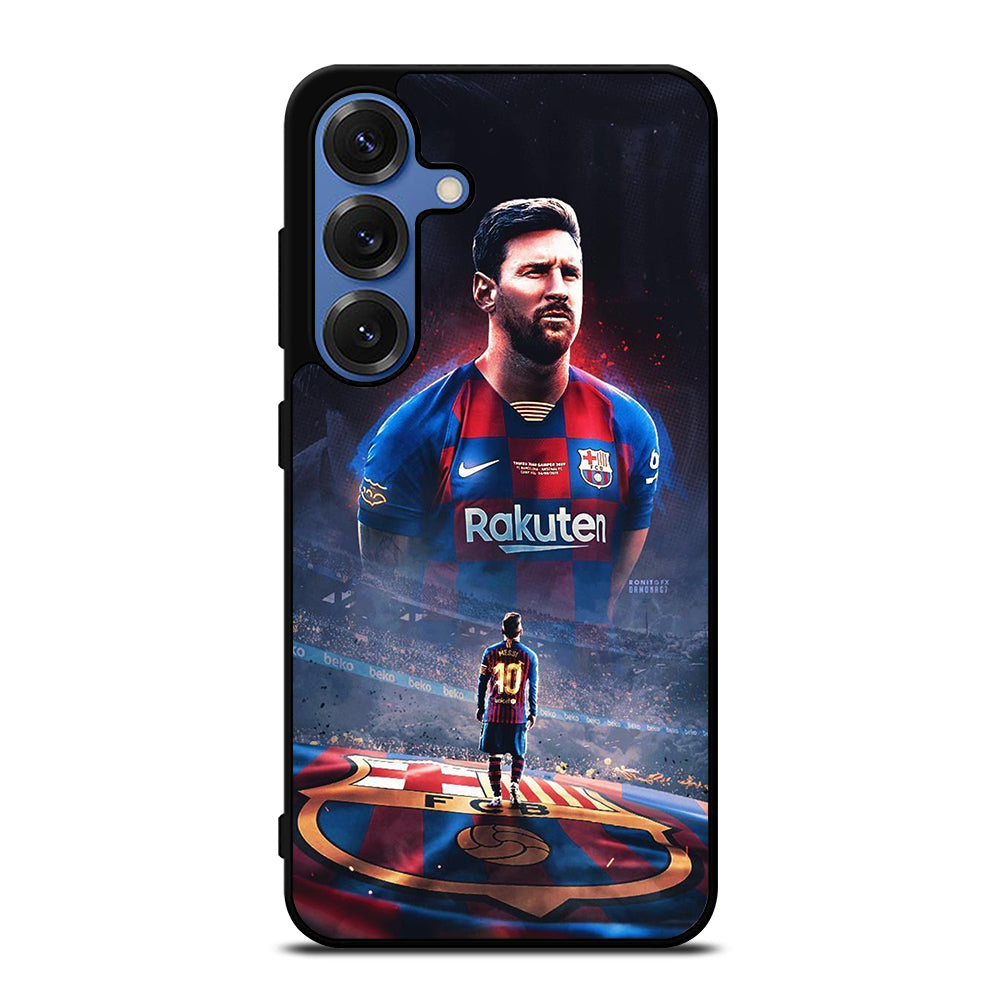 LIONEL MESSI 10 FCB 3 Samsung Galaxy S25 Case Cover