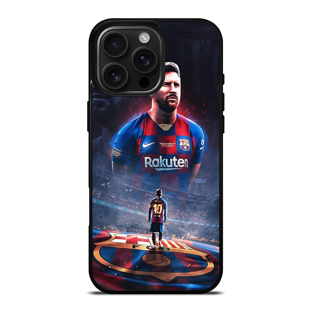 LIONEL MESSI 10 FCB 3 iPhone 16 Pro Max Case Cover