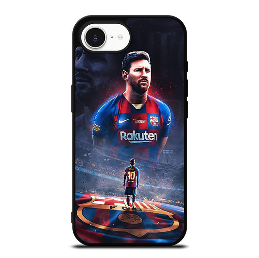 LIONEL MESSI 10 FCB 3 iPhone 16e Case Cover