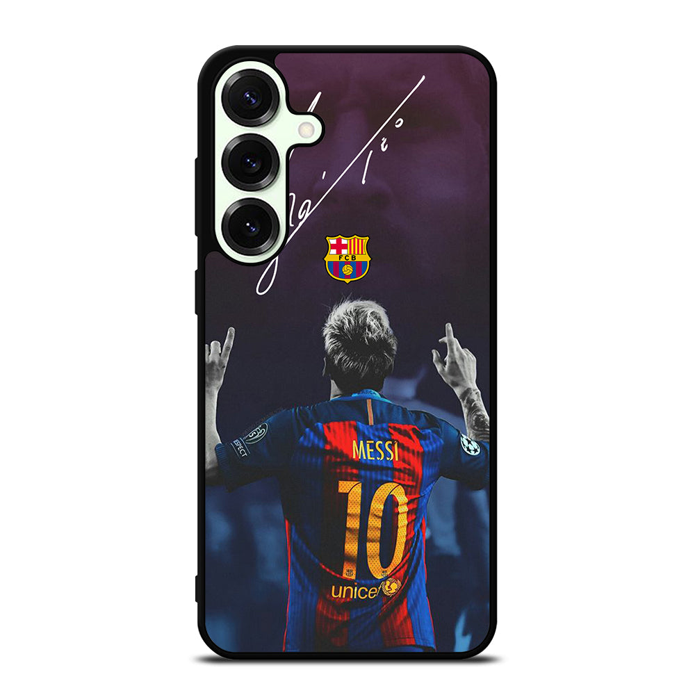 LIONEL MESSI 10 FCB 4 Samsung Galaxy S25 Plus Case Cover