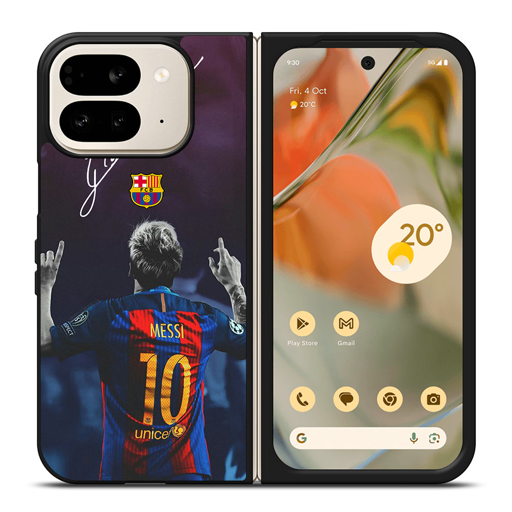 LIONEL MESSI 10 FCB 4 Google Pixel 9 Pro Fold Case Cover