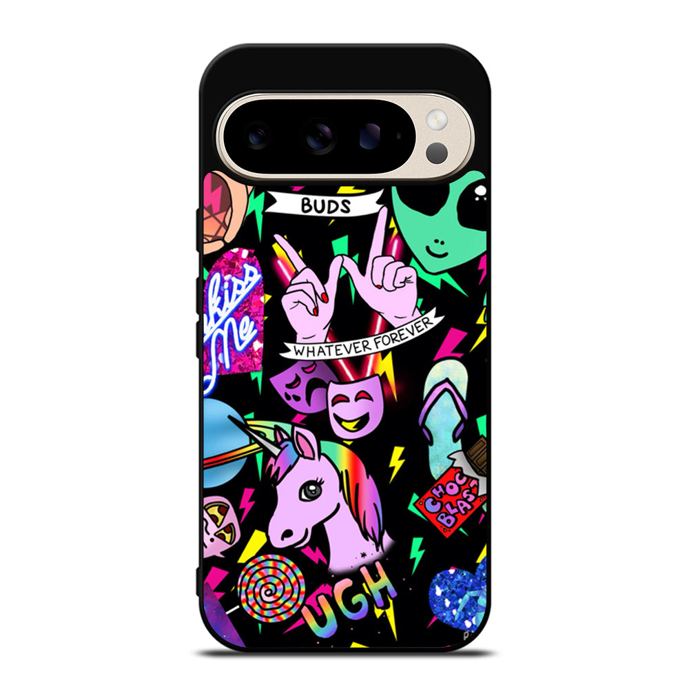 LISA FRANK COLLAGE Google Pixel 9 Pro Case Cover